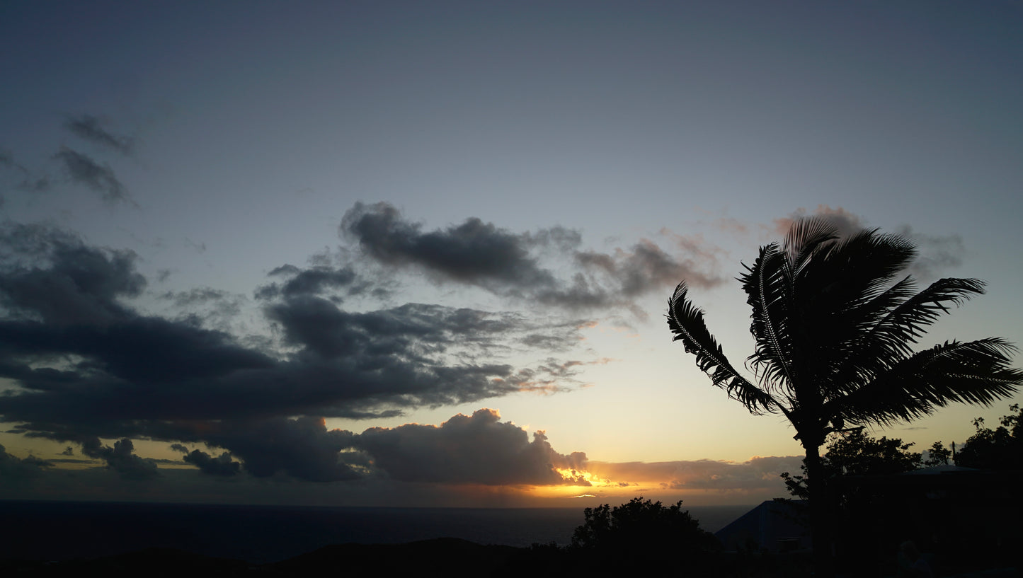 LEVER DE SOLEIL SUR St BARTH